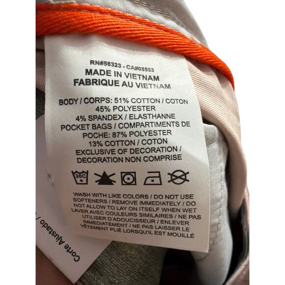 Nike Men's Dri-FIT Slim-Fit Golf Chino Pants Pink Size 34W 32L 34x32 New - Picture 7 of 7